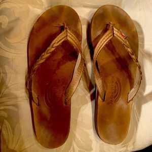 Rainbow Flip flops